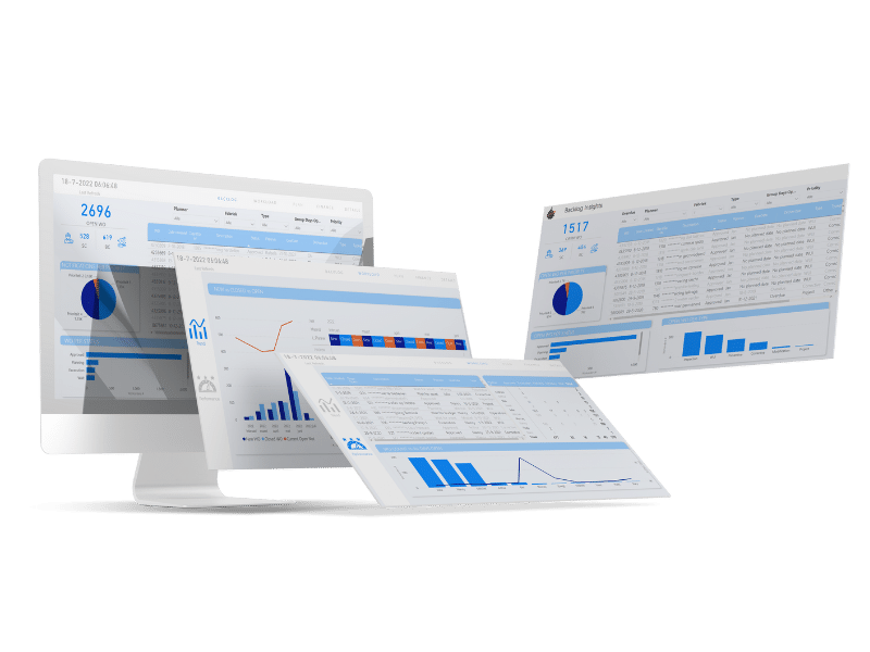 four screens workload